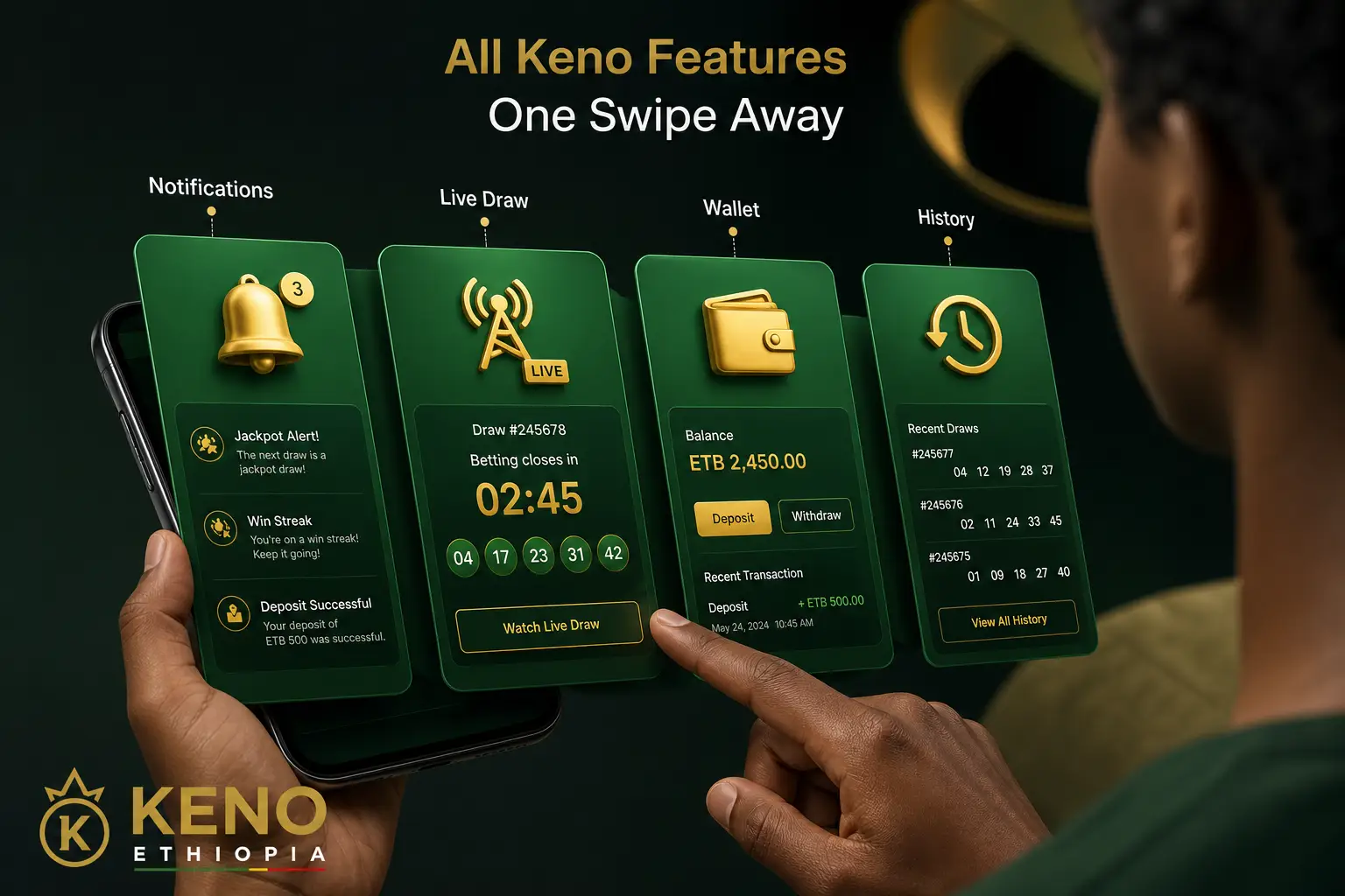 Main Features of a Keno Betting App