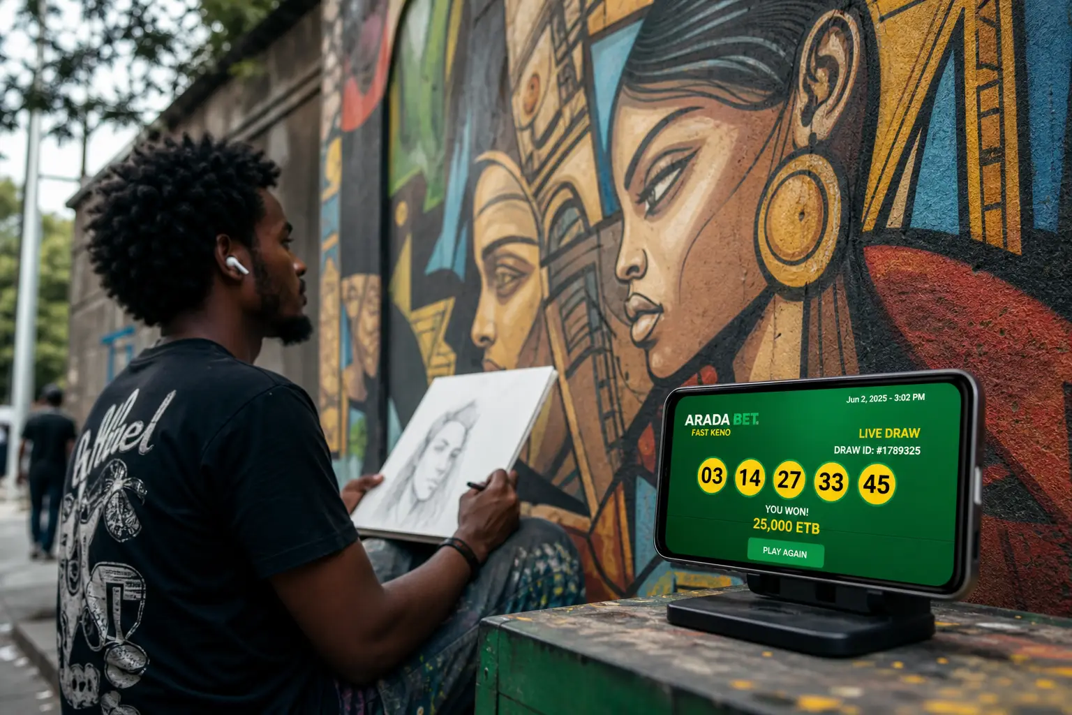 Play Arada Keno Online in Ethiopia