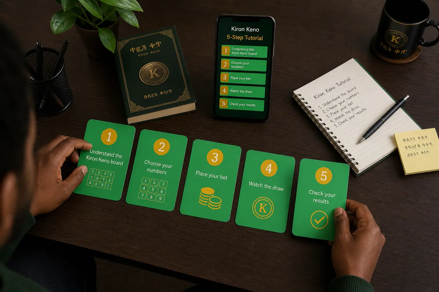 How to Play the Kiron Interactive Keno Game