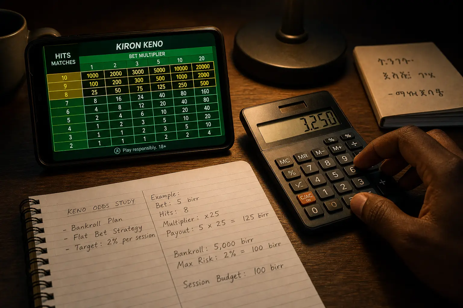 Keno Odds, Payouts and Responsible Gaming