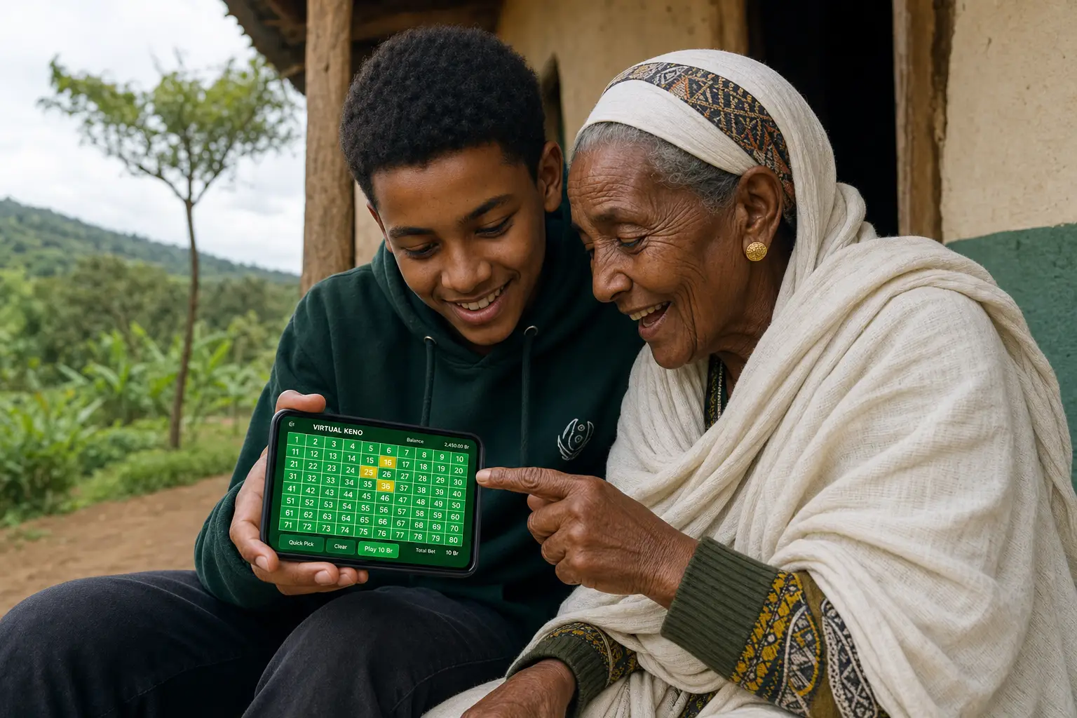 Virtual Betting Ethiopia Keno and Smartphone Usage