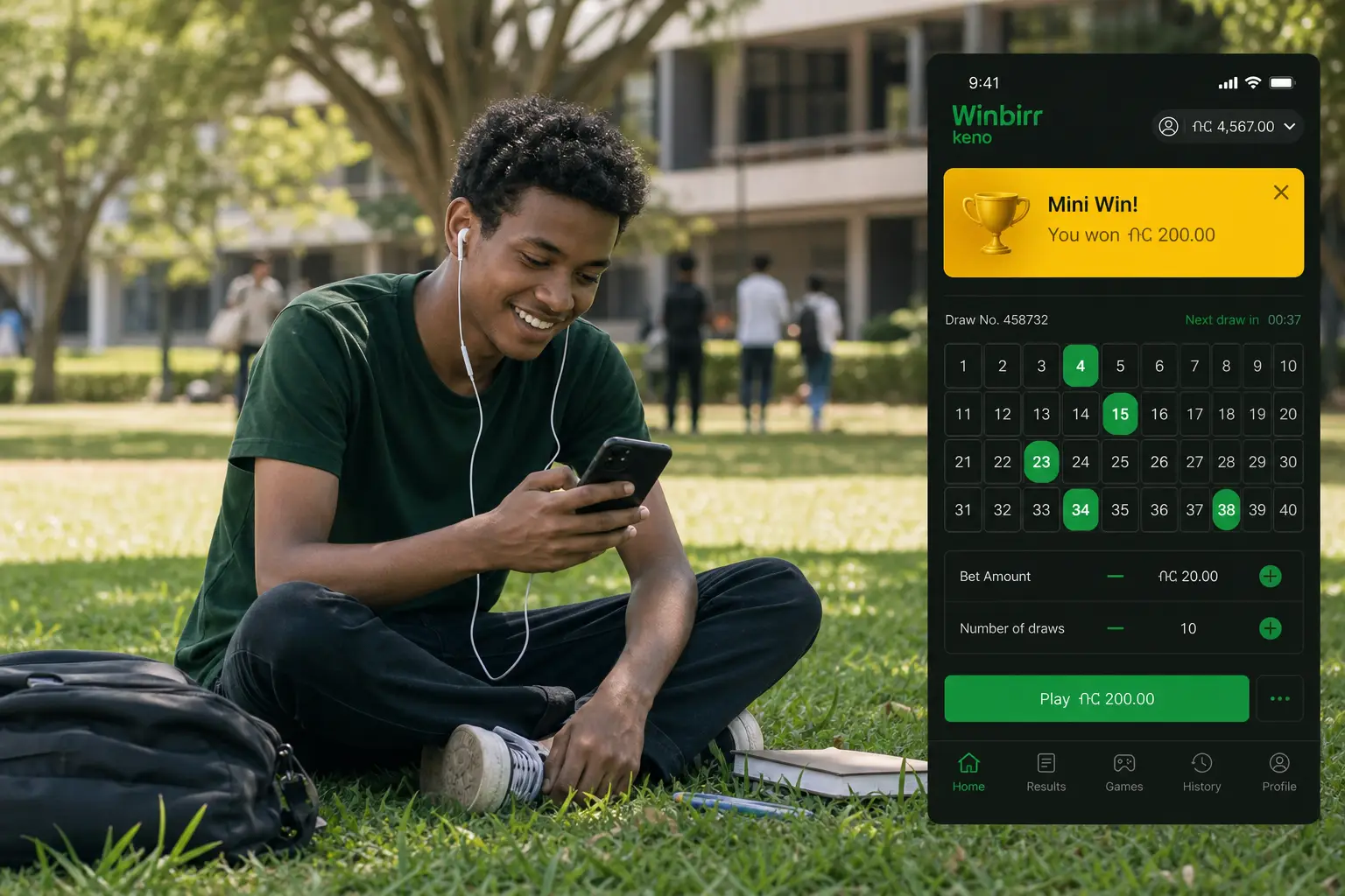 Mobile Betting Experience in Ethiopia