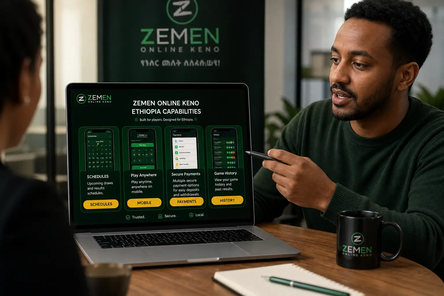 Online Keno Ethiopia Features